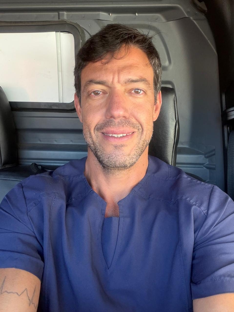 Dr. Angelo Boaretto na rotina de atendimentos